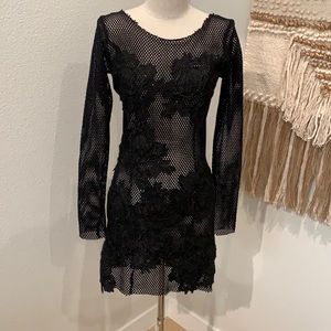 Indah Black Dress